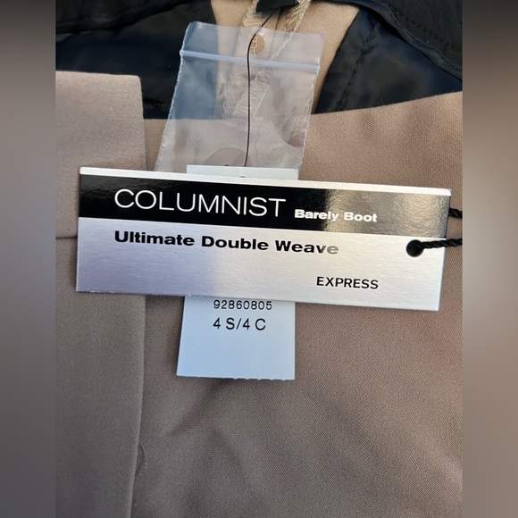 NWT Express Columist Double Weave Barely Boot Turn Heads Make Headlines Pants ! - Picture 9 of 11